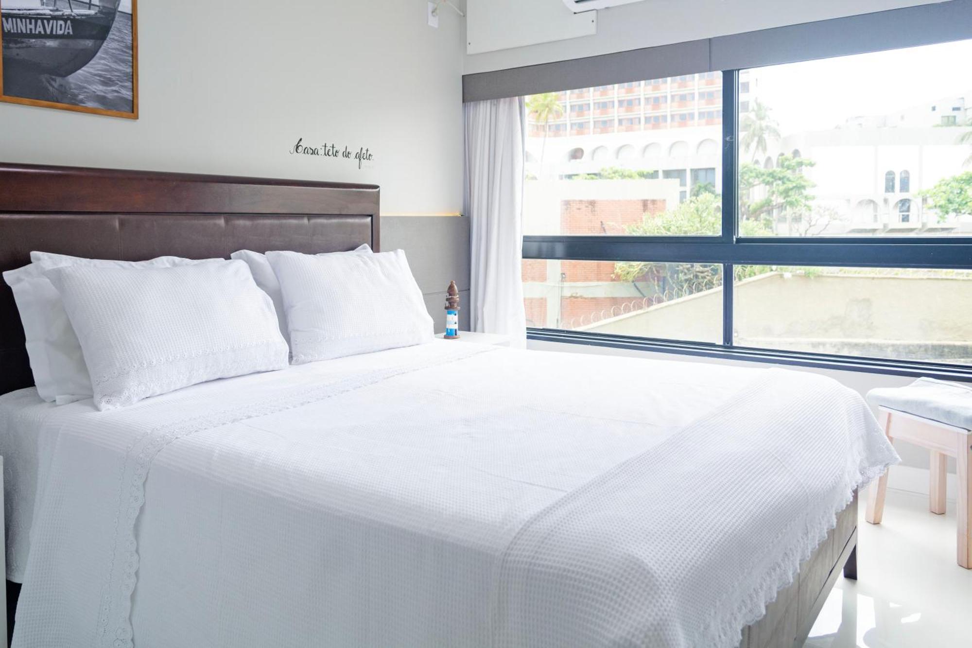 Apartamento Aconchegante Beira-Mar Ondina Appartement Salvador Buitenkant foto